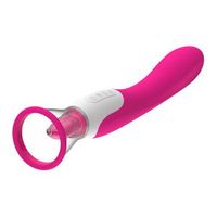 vibrador de masaje de lengua con calefaccion multifrecuencia para mujeres rosa