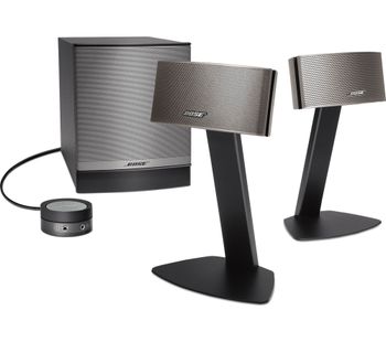 BOSE Companion 50 2.1 PC Speakers - Silver, Silver