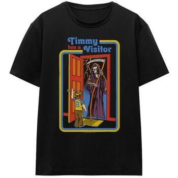 Steven Rhodes Camiseta Timmy Has A Visitor para mujer