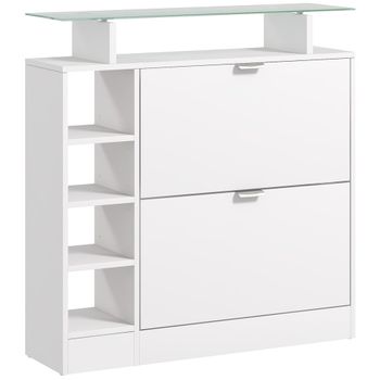Zapatero 89x25x92 cm blanco