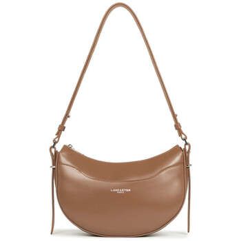 LANCASTER Bolso de mano Media luna Suave Ace Cuero Avellana para mujer