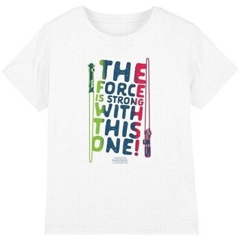 Disney Tops y Camisetas Force Is Strong para niña