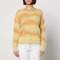 marant etoile sawyer intarsia-knit jumper - fr 34uk 6
