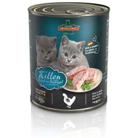 leonardo all meat 6 x 800 g - kitten con ave