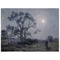 legendarte - cuadro lienzo impresion digital - oak of mamre - abrahams oak - henry ossawa tanner - decoracion pared cm 60x80