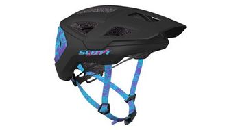Casco mtb scott tago plus negro morado