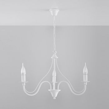 Lámpara de araña minerwa ii (3 luces)
