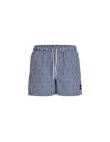 pantalon jack and jones jpstmaui jj mini stripe navy blazer hombre