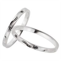 alianzas oro blanco 2mm