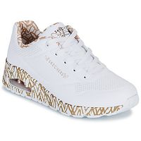 skechers zapatillas jgoldcrown uno - loving love para mujer