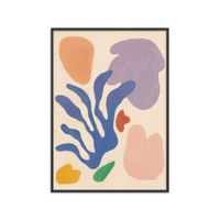 poster honoring matisse warm marco negro - 50x70 cm