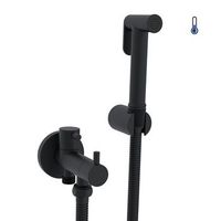 kibath grifo wc higiene intima 1 agua negro mate fabricado en laton