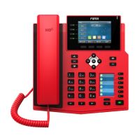 fanvil x5u-r telefono voip rojo