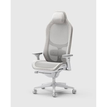 Silla Gaming Fractal Design Refine 2 Mesh Light Gris/Base Blanca