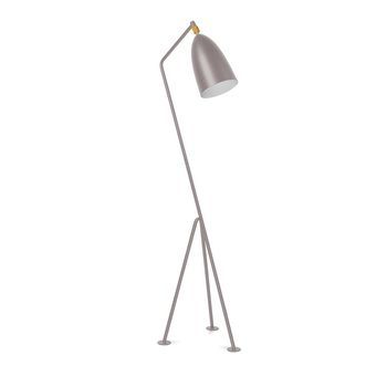 Lámpara De Pie Diseño Tripode - Lámpara De Salón - Hopper  Gris