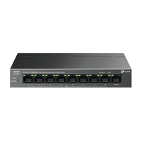 switch no gestionable tp-link ls109p litewave 8p 10100 poe sobremesa carcasa metal no rack