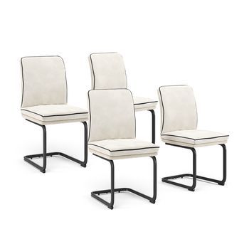 Silla Basculante Eleganza Juego De 4 Vicco