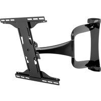 peerless-av designer series slws251bk full motion tv bracket