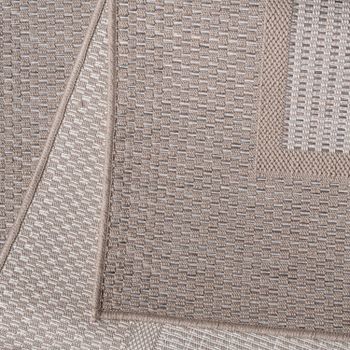 Alfombras de interior y exterior Verona beige 80x250 cm