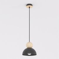 lampara colgante reta s negro