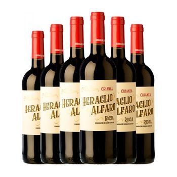 Terras Gauda Vino Tinto Heraclio Alfaro Rioja Crianza 75 Cl 14% Vol. (pack De 6 Unidades)
