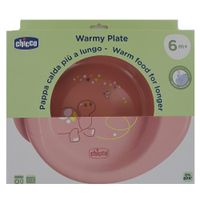 chicco plato termo rosa 6m