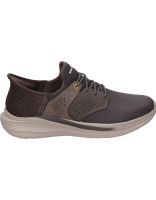 zapatillas para hombre skechers slip-ins rf slade 210890-choc marron 45