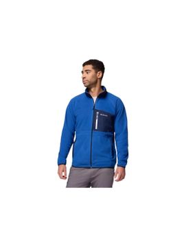 Forro polar Montaña Columbia Fast Trek™ Overlay Full Zip Hombre Azul