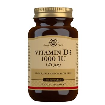 Solgar Vitamin D3 1000 Iu [25 ug]