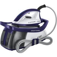 russell hobbs steam power 100 steam generator iron - blue purple