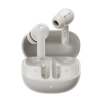 Auriculares QCY HT15 inalámbricos Bluetooth con Cancelación de Ruido ANC y micrófono blancos