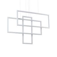 lampara de suspension blanca l 1030 x h min 800 - max 1200 x d 180 mm