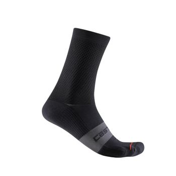 Calcetines Castelli Espresso 15 Negro, Talla S/M