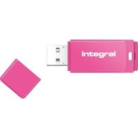 integral 64gb usb20 drive neon pink unidad flash usb usb tipo a 20 rosa
