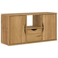 mueble para tv con cajon odda 79x24x40 cm madera pino maciza