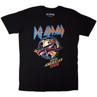 def leppard camiseta north american para mujer