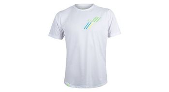Maillot de manga corta bv sport light blanco verde unisex