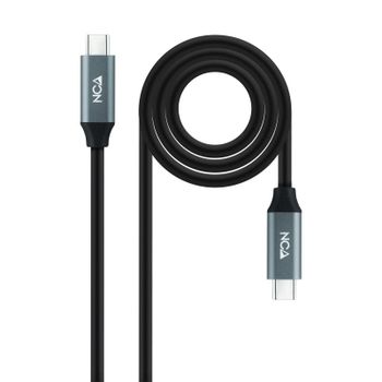 Nanocable Cable USB 3.2 Gen2 3m Negro/Gris