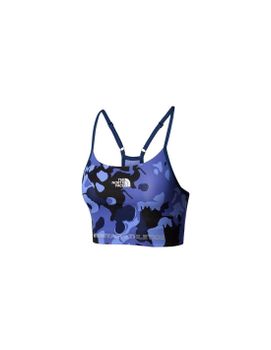 Sujetador deportivo The north Face Ma Flex Light Bra Aop Mujer Azul