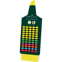 faber-castell 154833 marcador 60 piezas azul verde naranja rosa rojo amarillo
