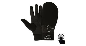 Guantes bv sport hybrid reflect negro
