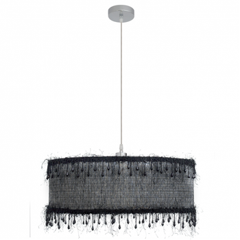 Colgante Hilos Negro Regulable D50
