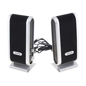 LIFA Altavoces para ordenadores con cable USB universal, altavoecs para PC, reproductores de sonidos 228