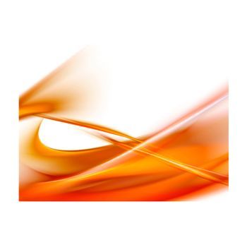 Papel Pintado 3d - Abstracto - Naranja (300x231 Cm)
