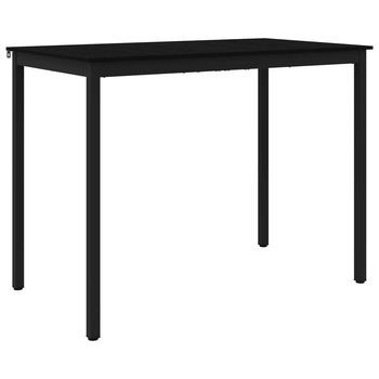 Mesa De Barra De Pie Madera De Ingeniería Rectangular Vidaxl