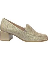 de pitillos zapatos tacon piel charol coco beige coco sioux piedra