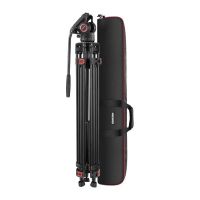 tripie de video neewer tp74 con cabezal de fluido 8 kg