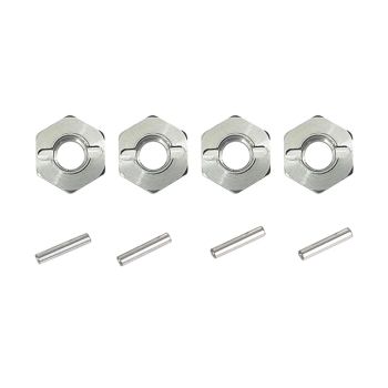 Kit de conectores hexagonales universales de 12MM para piezas de coches de control remoto Wltoys HBX MJX 1/12 1/16