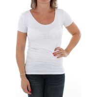 pepe jeans camiseta cairo pl504336 802 optic white para mujer