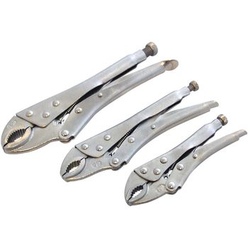 Locking Grip Plier Set (3 Pieces)